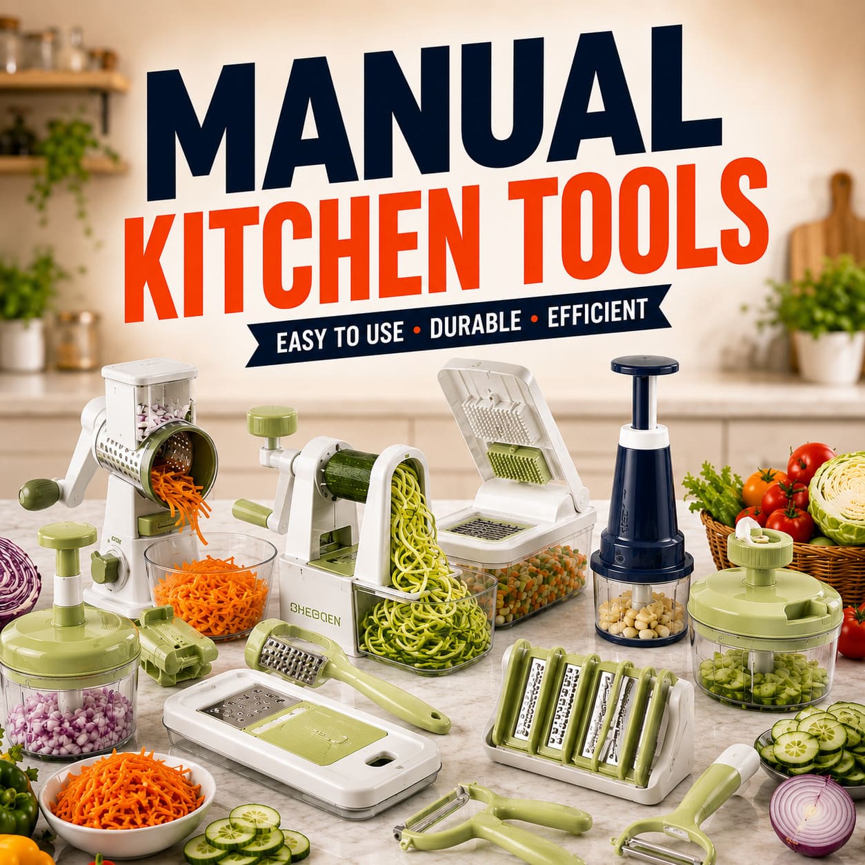 Manual Kitchen Tools