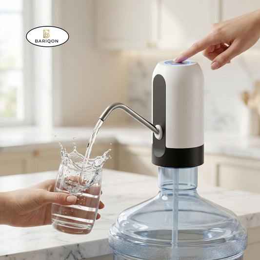 Automatic Rechargeable Water Bottle Dispenser Pump – USB Electric Drinking Water Pump for 19L, 10L & 5 Gallon Bottles