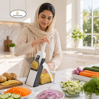 Adjustable Mandoline Vegetable Slicer – 1–8mm Multi-Function Potato & Vegetable Cutter